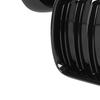 BMW 3 E36 96-00 grilles between the headlights (kidneys) left + right set BLACK GLOSSY DOUBLE BAR
