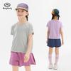 BanDuxian Girls' Summer Cooling Short-Sleeve T-Shirt
