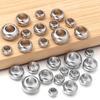 20pcs Stainless Steel Spacer Beads High Quality Big Hole Loose Beads For DIY Bracelet Necklace Jewelry Accessory 6/7/8/9/10/12mm