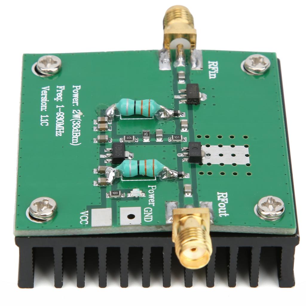 12V DC RF Power Wideband Amplifier Amplification Module 1930MHz Working Frequency