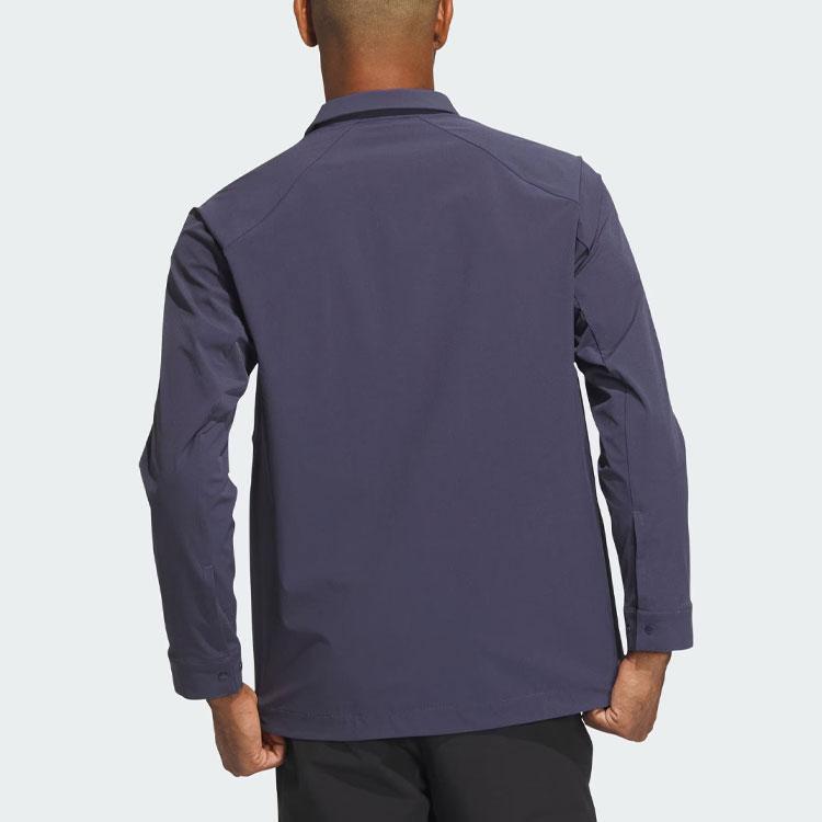 adidas Aeroready Langarmshirt Unifarbe Logo Outdoor Schnelltrocknend Sportshirt Herren Tops Dunkelblau IP0733