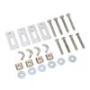 4 Pcs T Track Mini Hold Down Clamp M6 Nut Zinc Aluminum Alloy T Track Clamp for 3018 Series CNC Rout