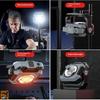 5000mAh Battery Mini Magnetic Working Light Waterproof Stepless Dimming COB Flashlight Rechargeable Strong LED