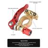 Universal 2Pcs 24V 12V Quick Release Battery Terminals Clamps Car Top Post for Caravan Boat Motorcycle Car Car Accessories