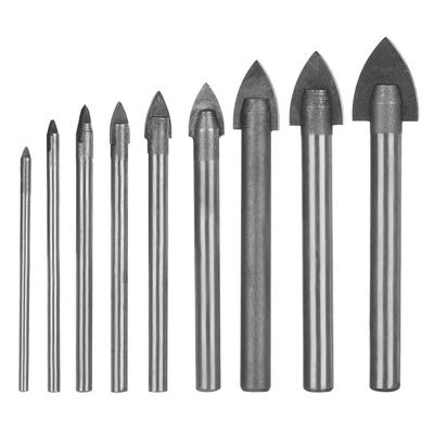 1pc Triangle Drill Bit 4/5/6/8/10/14mm Carbide Tip Drill Bit Cut Tool Professional Ceramic/Tile/Marble/Glass Drills Accessories