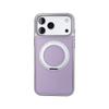 Compatible with Apple 18 Pro Max Genuine Leather Phone Case, Rotating Magnetic Stand, iPhone 17 Full Coverage Shockproof Protective Case