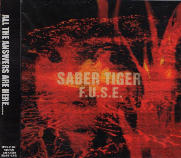 

CD SABER TIGER - F.U.S.E. VPCC81423 Vap 2002 Japan ObiRock Used