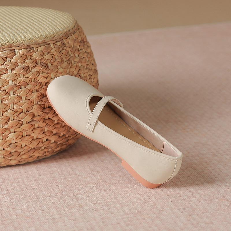 

Версия из овчины ~ карамельный сыр корейская девушка плоская обувь Мэри Джейн женские новые неглубокие туфли одинарные туфли бабушкины туфли для поездок на работу 41 абрикосовый