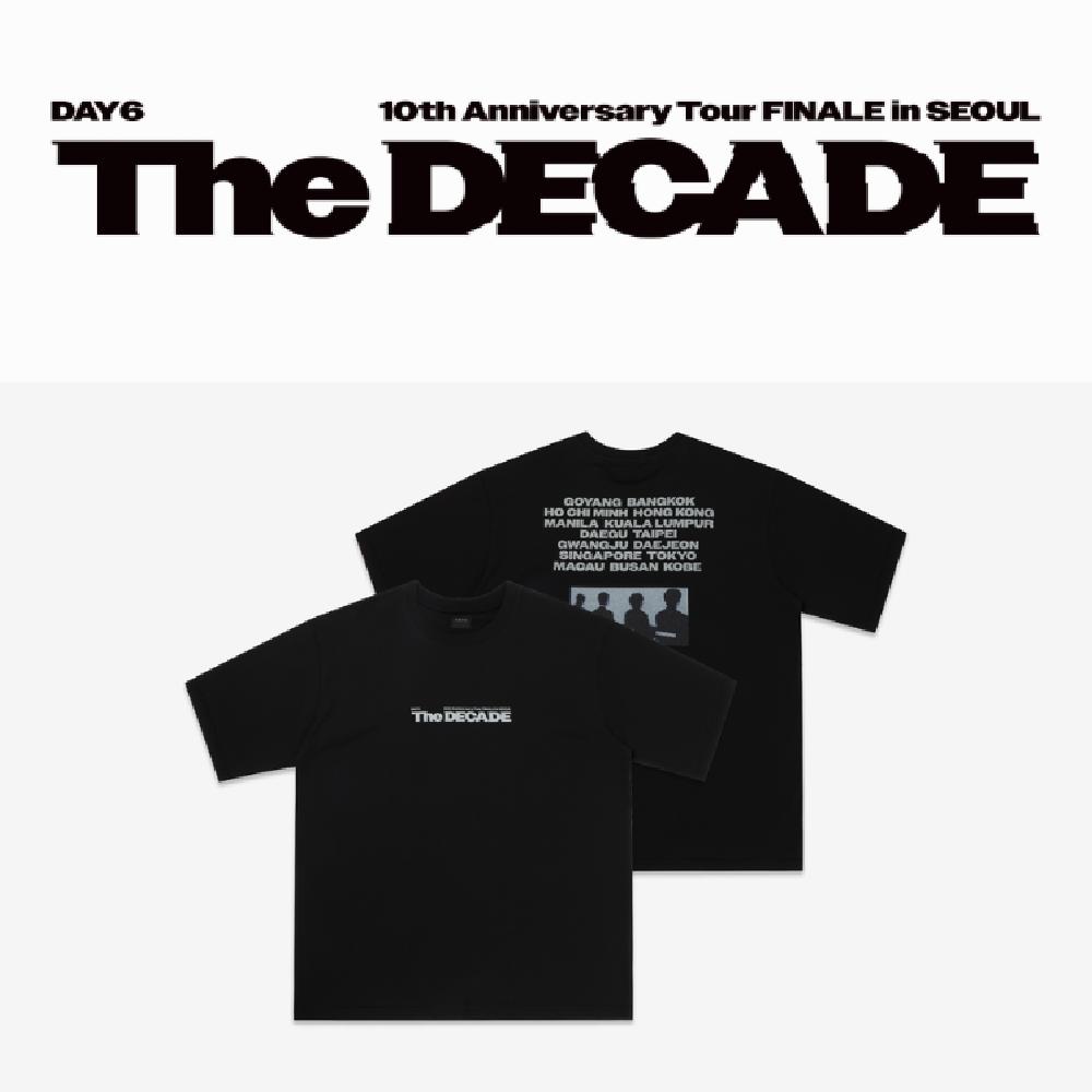 Предзаказ Футболка DAY6 10-й юбилейный тур Финал в СЕУЛЕ The DECADE