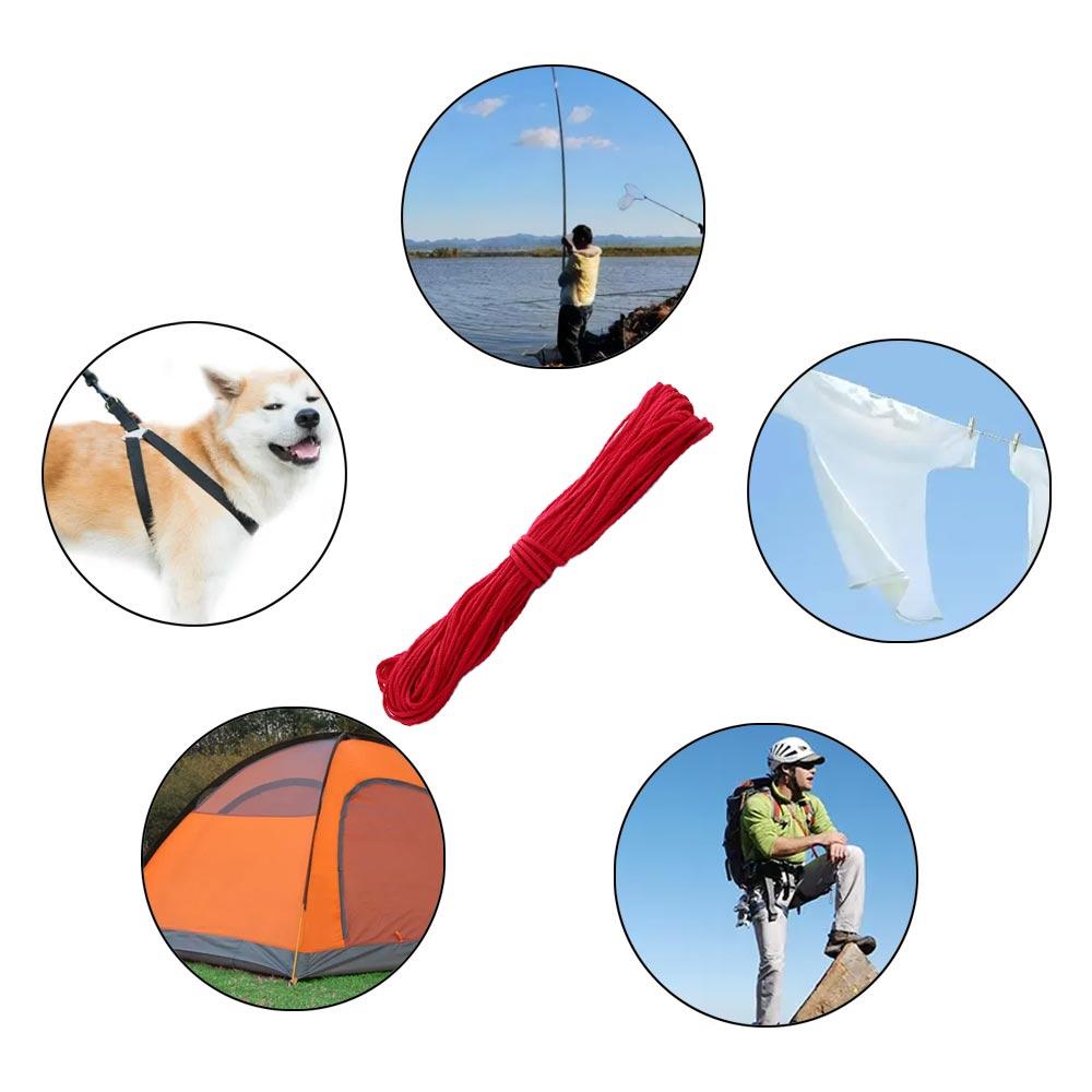 Outdoor Activity Tent Strap Parachute Line Paracord Camping Rope Parachute Lanyard Parachute Cord
