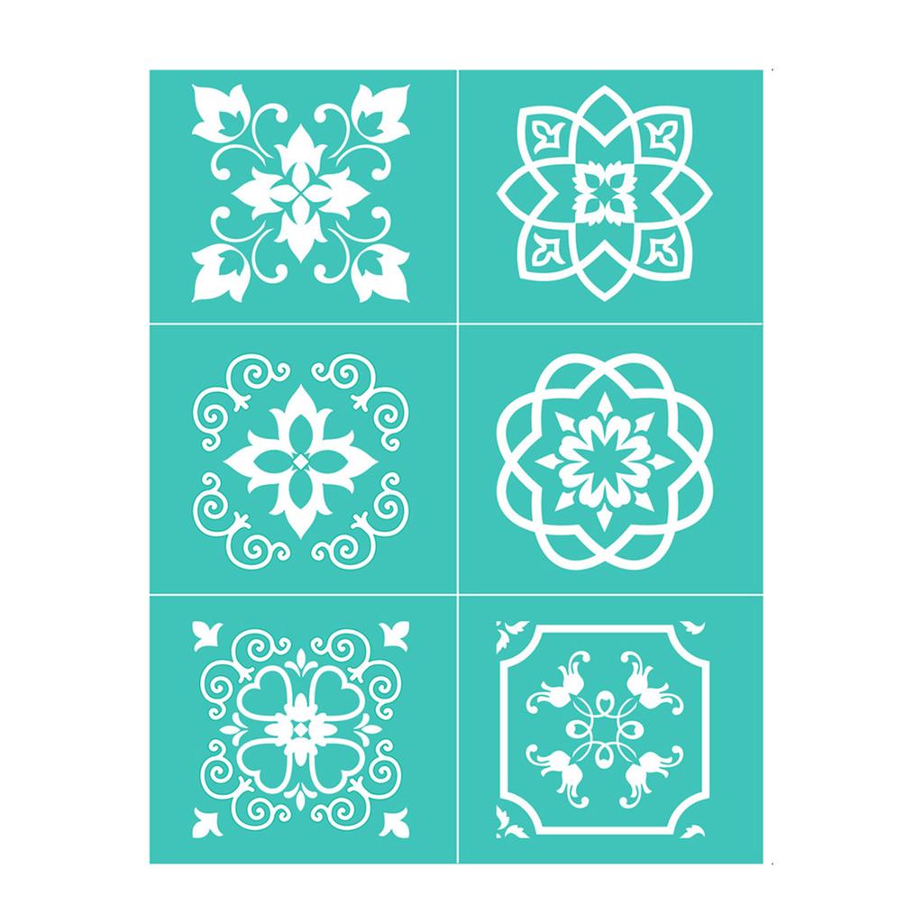 Silkscreen Stencil Reusable Christmas Gnome Self-Adhesive Silk Screen Printing Clay Stamp DIY Fabric Painting T-Shirt