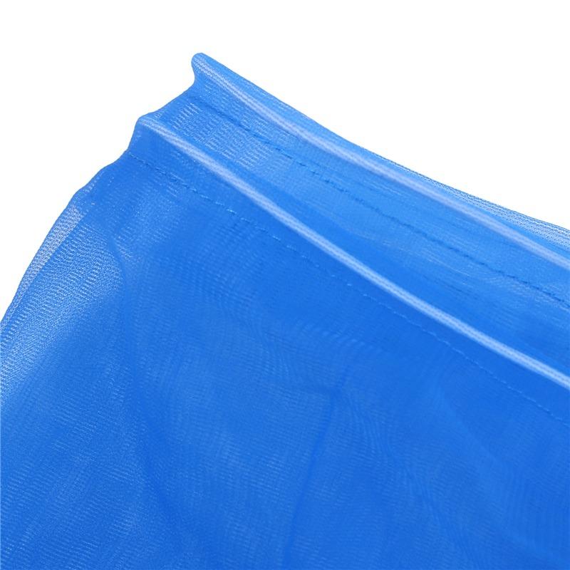 Universal Bird Cage Cover Bird Cage Mesh Net Elastic Birdcage Cover Soft Bird Seed Guard Skirt