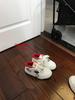 Cute Cartoon Embroidery Parent-Child White Shoes - Girls' and Boys' New Year's Style Versatile Sneakers for Spring 2026.