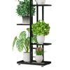 6 Tier Display Shelf Flower Pots Rack Plant Stand Potting Ladder Planter Stand Heavy Duty Storage Shelving Rack for