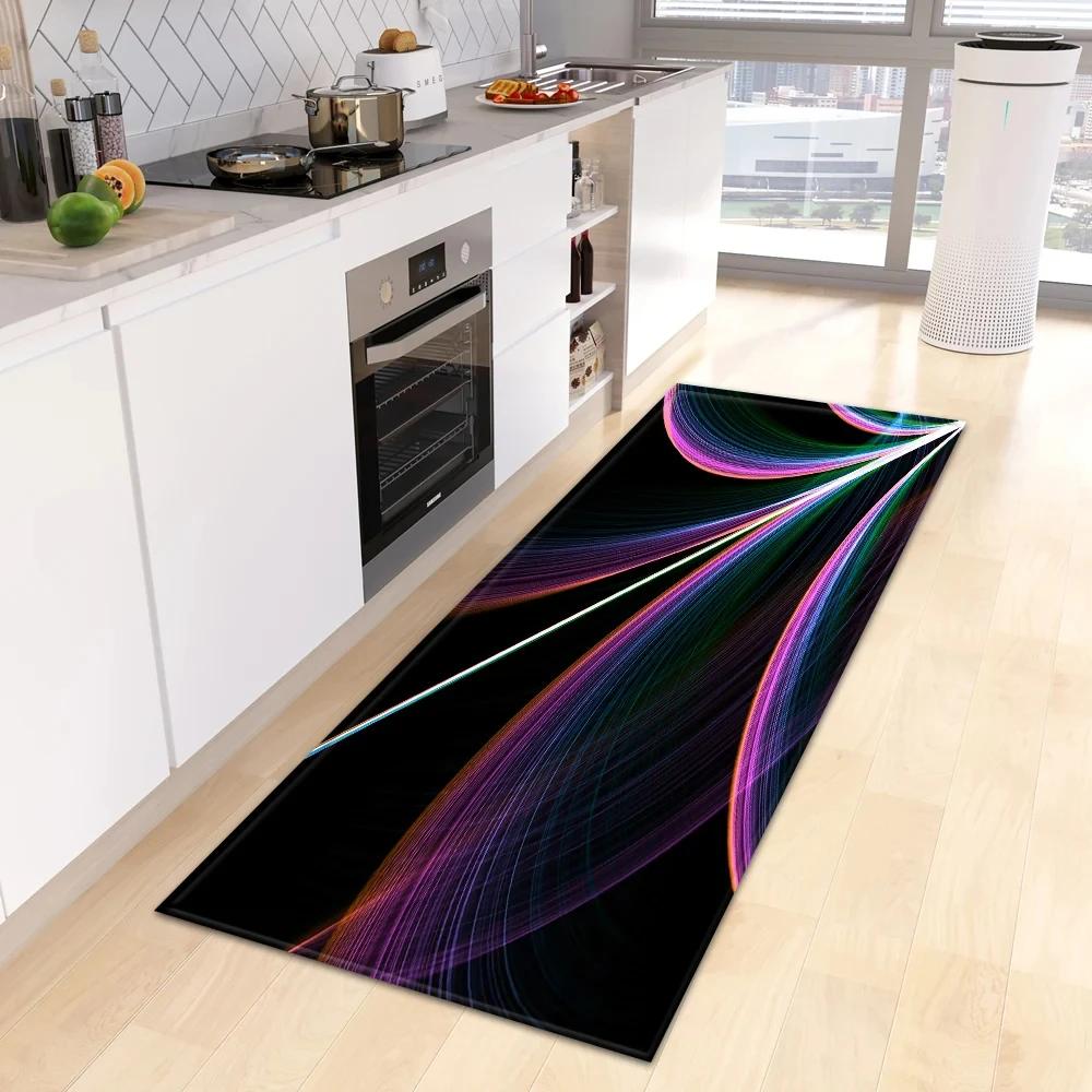 Kitchen Foot Mat Home Entrance DoorMat Living Room Children Bedroom Floor Decor 3D Carpet Balcony Hallway Bath Door Non-Slip Rug
