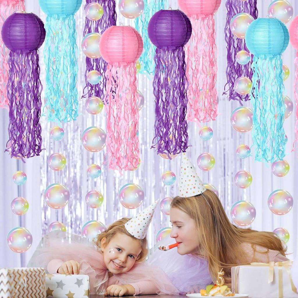 Ocean-Themed Jellyfish Hanging Decorations for Kindergarten Summer & Back-to-School