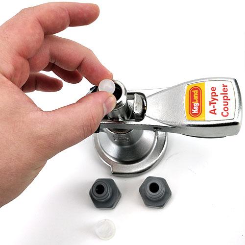 Kegland A/D/S Type Keg Coupler Stainless Connenctor with 2pcs Duotight KL06903 Beer Accessories Home Brewing