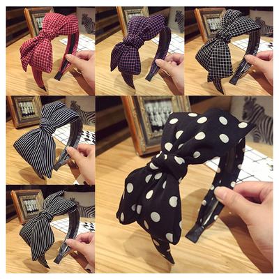 Fashion Women Bow Knot Cross Twist Headwrap Hairband Hair Accessories