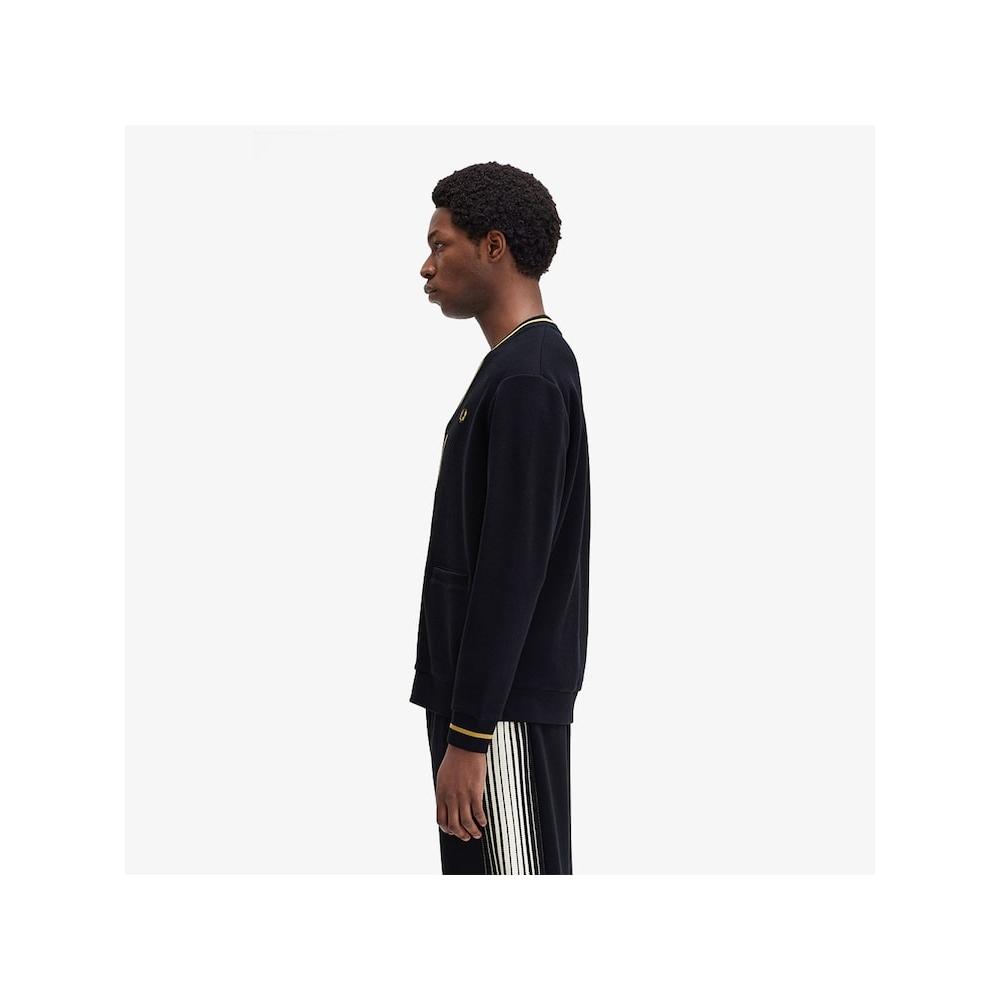 Fred Perry [headquarters Genuine] Fred Perry [sharp] Tip Pique Texture Cardigan  W75  Afpm2432654 W75 qzgAfpm2432654 W75