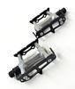 FOGLIA Wellgo Pedals, Black, LU-R025, Bicycle