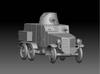 Resin WWII Japanese Army Type 92 Armored Chiyoda 1/35 Kit, Unpainted, Car, (250621)