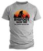 Bigfoot Saw Me  Retro Camping Sasquatch Hiking TShirt 100 Cotton ONeck Summer Short Sleeve Casual Mens Tshirt Size S3XL