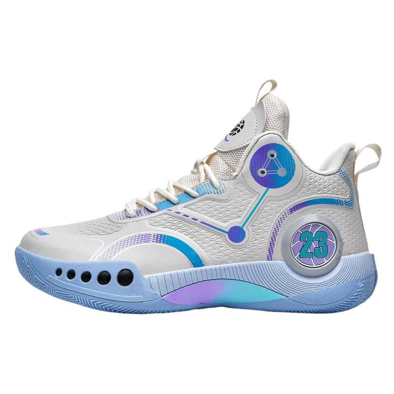 Fashion Basketball Shoes Youth Sports Men's and Women's Shoes Four Seasons Versatile Couple Non-slip and Wear-resistant Student Running Shoes Trend