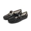 Transparent Hollow-Out Jelly Mary Jane Flats - Versatile, Breathable, Comfortable Toe Cap Shoes