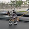 Car Dashboard Angry Gorilla Figurines Ornaments Funny Car Interior Accessories Room Desktop Decorations