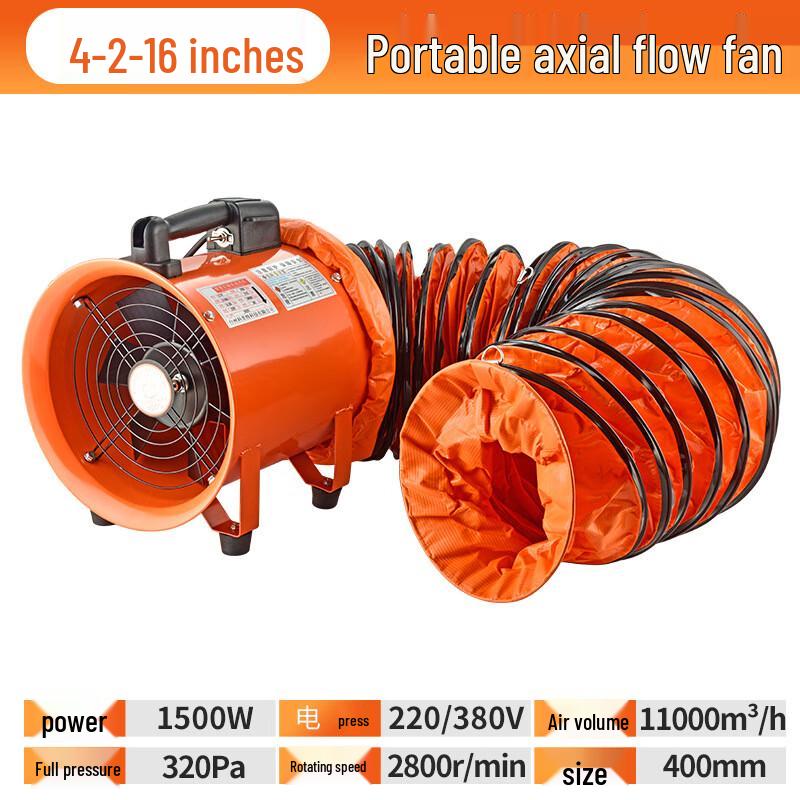 Kapu Portable Axial Fan CN plug (adapter included)