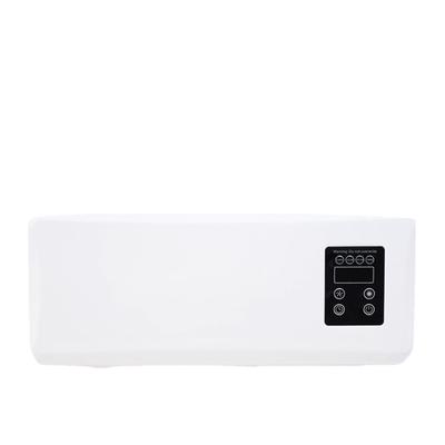 Taşınabilir Isıtıcı ve Klima Kombinasyonu Duvara Monte Edilebilir Masaüstü 2'si 1 Arada Elektrikli Isıtıcı Klima Ev Yatak Odası Isıtma ve Soğutma için Zamanlayıcılı