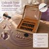 18 Sizes Circular Knitting Needle Set Knitting Needle Set with Bag  For Knitting Enthusiasts