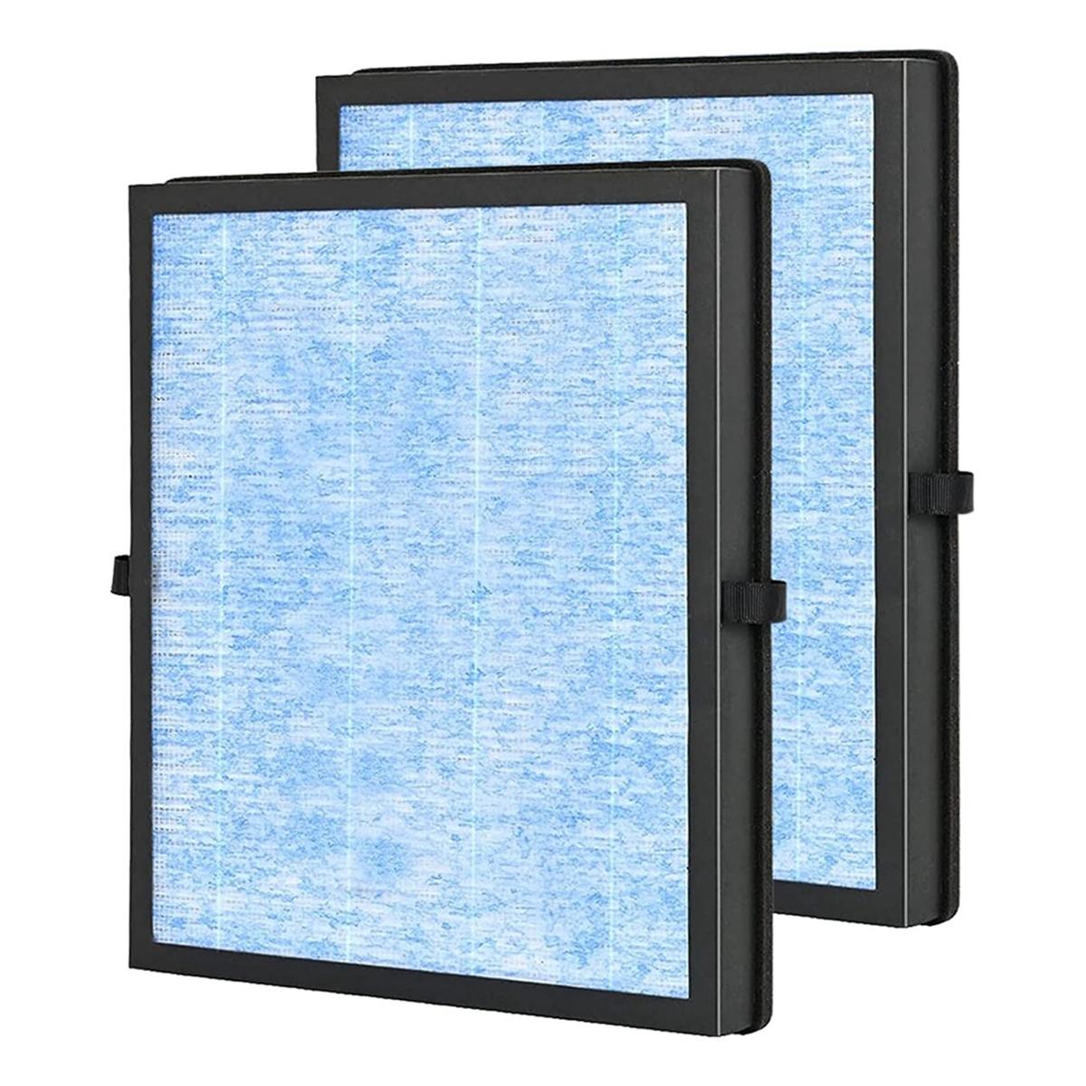 

New MK04 AIR Replacement Filter for MK04 MG04JH, H13 True HEPA Filter, Compare to Part MK04LX, 2 Packs, Blue China Mainland