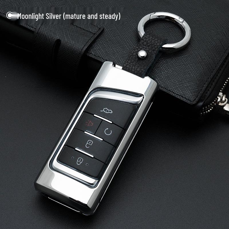 Compatible Metal Car Key Shell for 2017 GAC Trumpchi GS4, GA6, GA3, GS5