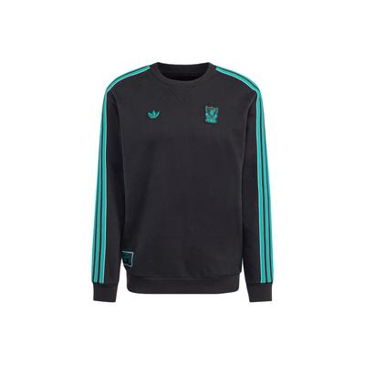 Originals X Liverpool FC Collaboration FW25 Terrace Icons Crew Neck Pullover Sports Long Sleeve Sweatshirt Men Sweatshirt JW5472
