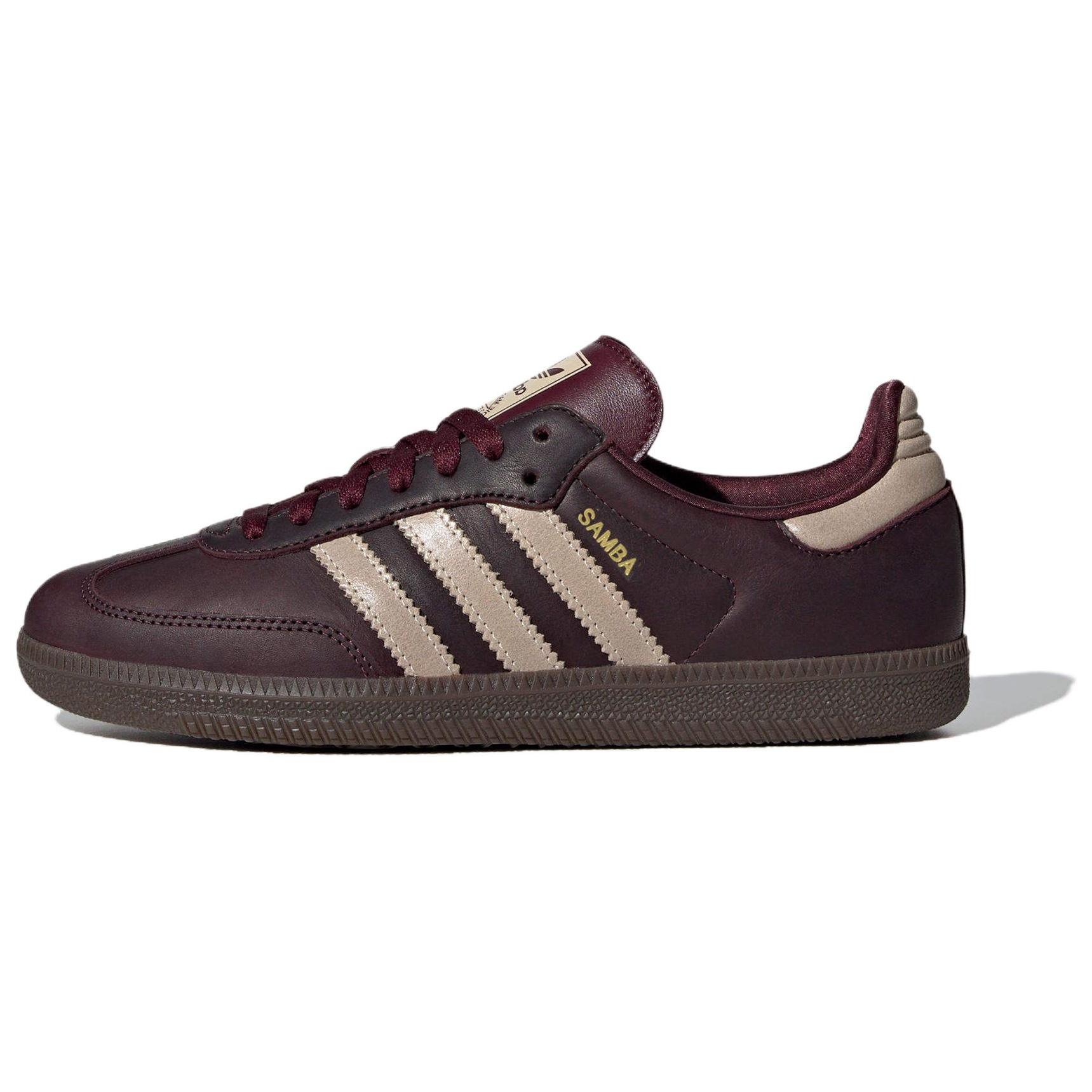 (WMNS) adidas Samba OG Maroon Crystal Sand Women s IF7004 EU 36