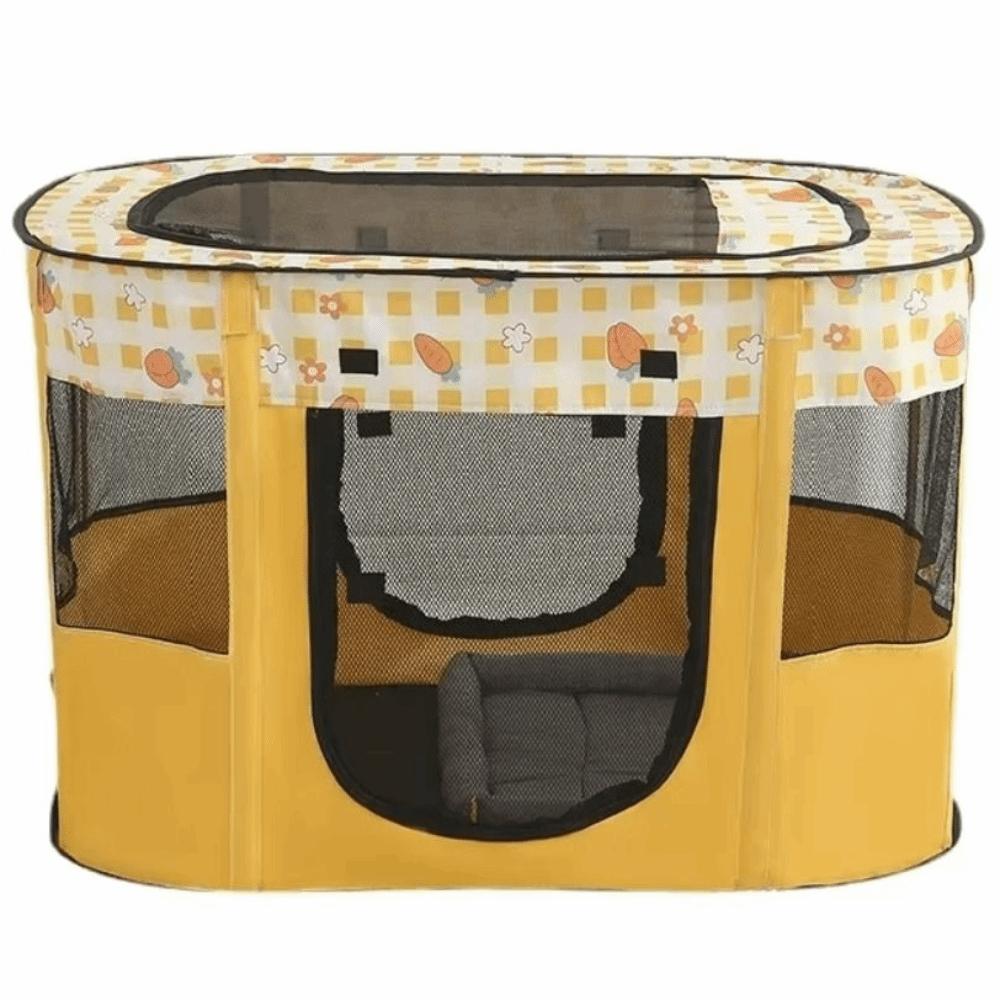 Breathable Folding Pet Cage Portable Dog Enclosure Sturdy Cat Delivery Room  Camping