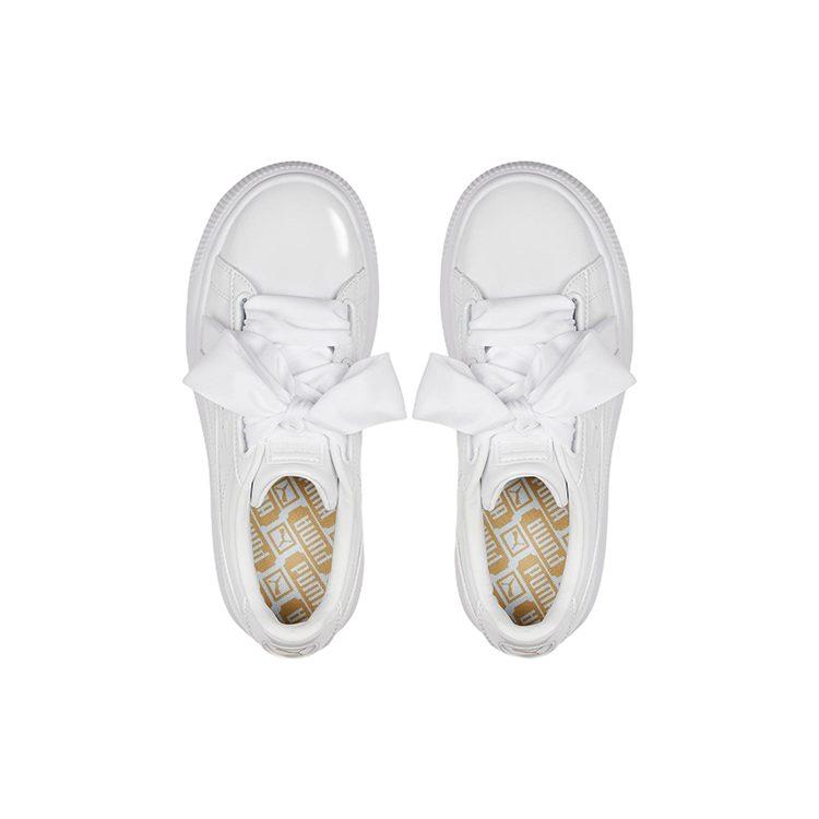 PUMA Suede Mayu Heart Patent 'White' Women's 385967-01