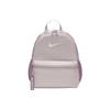 Brasilia JDI Zipper Closure Fabric Backpack Regular Women Backpack Gray Purple Red DR6091019