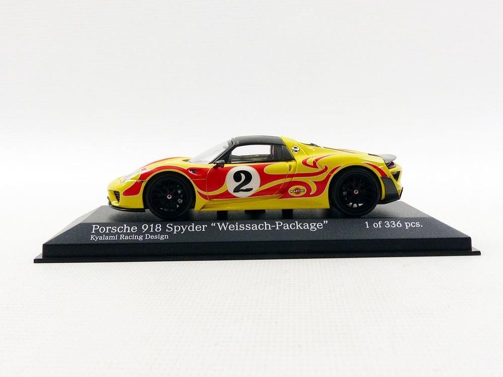 Minichamps Porsche 918 Spyder Weissach Package 2015 Kyalami Racing Design 1/43