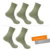 Outdoor Sports Socks, Mid-Calf Winter Socks, Ultra-Thick High-Altitude Warm Socks for the Elderly, High-Elasticity Breathable and Wear-Resistant