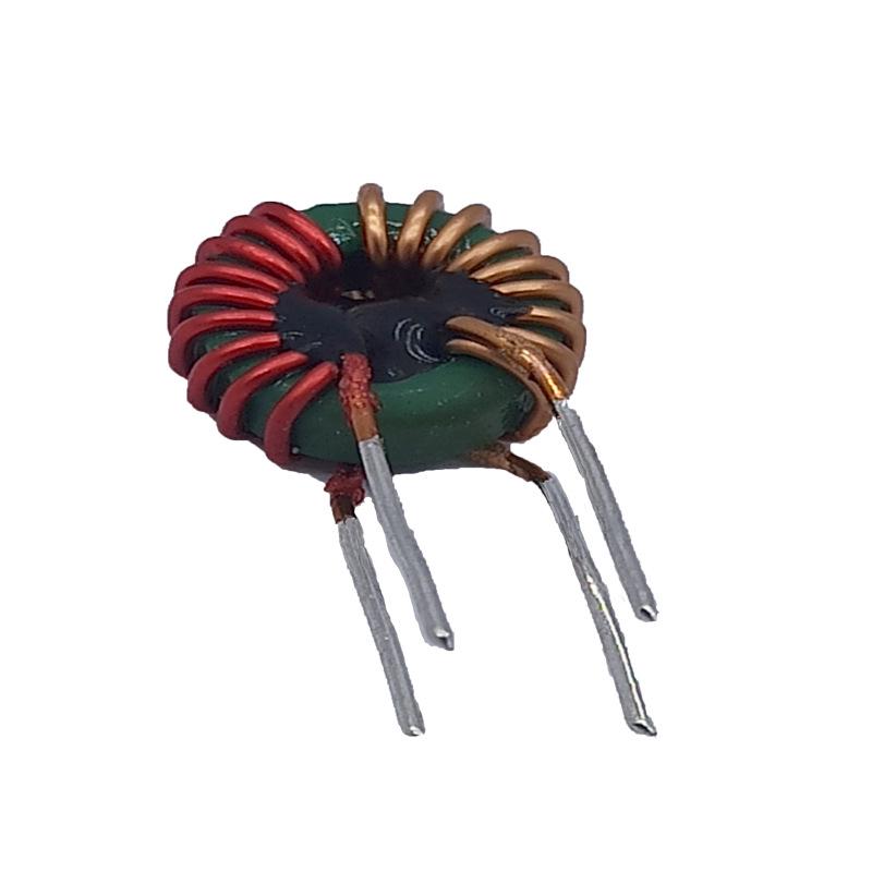 Red Bobbin Split Winding Ferrite Core 400UH 4A Common Mode Choke Coil T9*5*3 with 0.6 Wire, 9 Turns