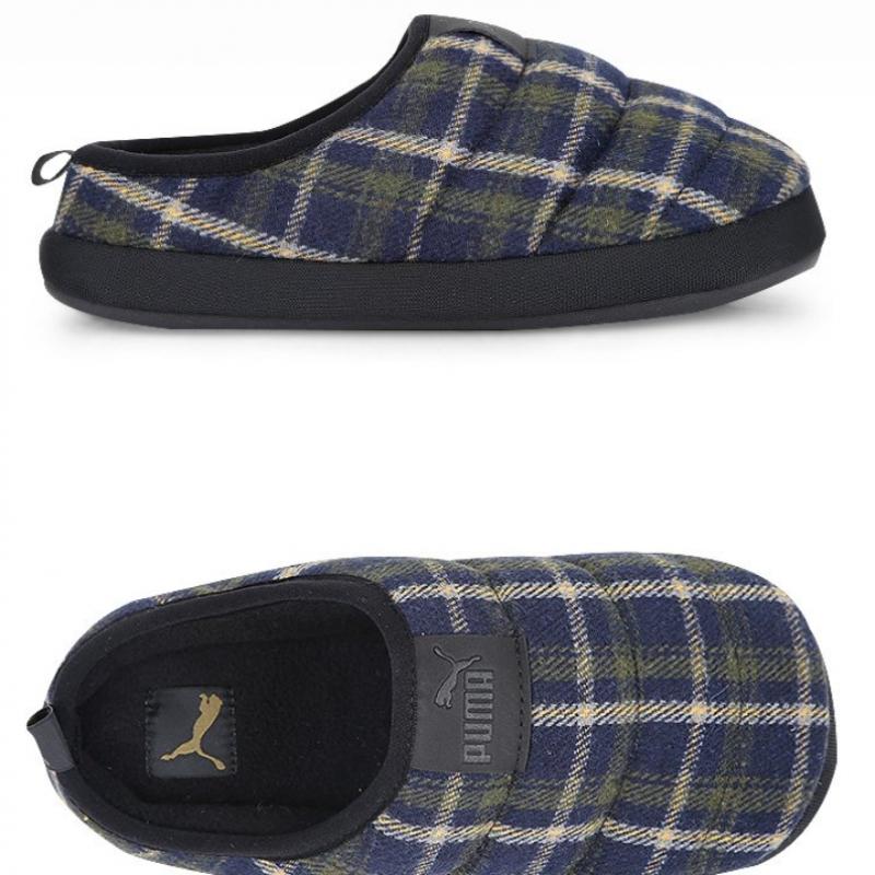 Puma Scuff Flannel 386338 02 Winter Cold Weather Slippers