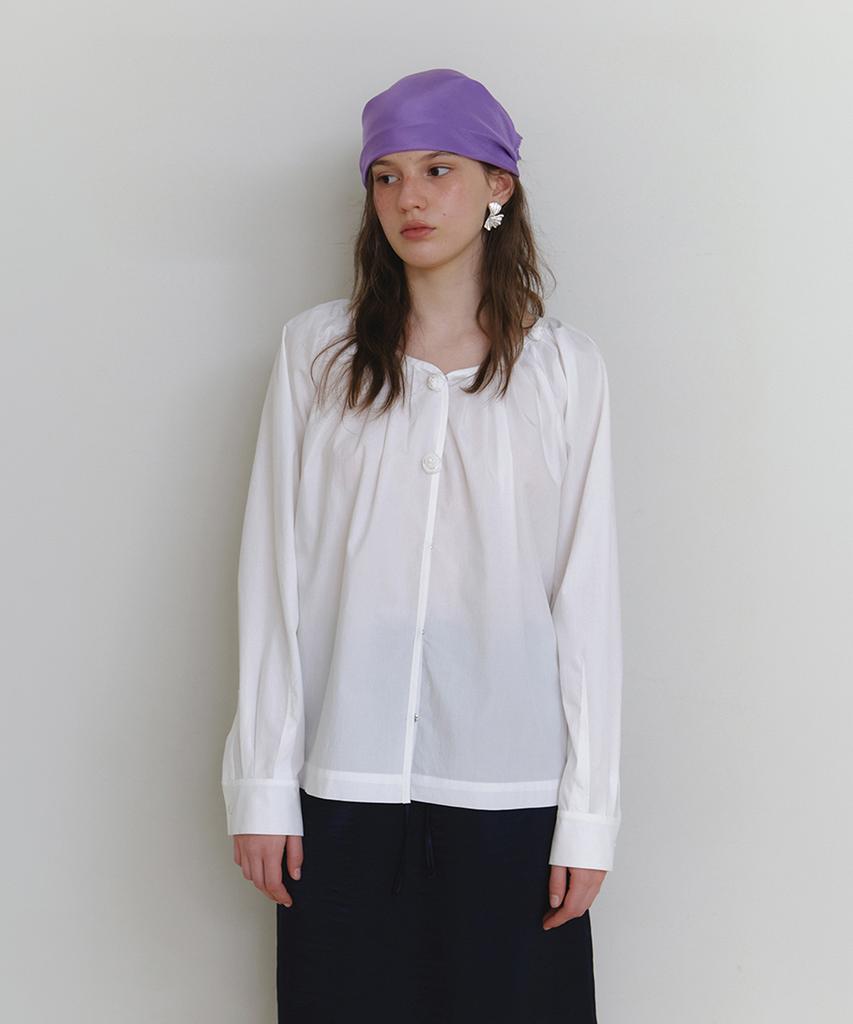 IULAI Grace Rosé Blouse White
