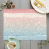 Beach Starfish Placemat Summer Vibe Vacation Kitchen Decor Linen Dining Table Coaster Pad Bowl Coffee Cup Mats Tablecloth