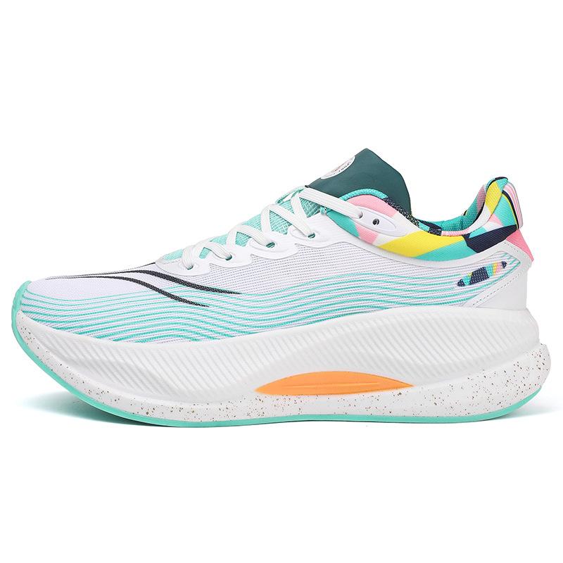 2024 new carbon board running sneakers men's and women's same couple shoes casual walking mesh shock-absorbing running shoes