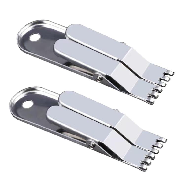 Нержавеющая сталь Рыболовные снасти Устройство для насаживания дождевых червей Зажим для дождевых червей Крючок 1