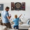 Dartboard and Cabinet Set Complete with All Accessories Easy Assembly