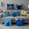 Cookiee Monster Funny Pillow Cover Gift High Definition Digital printingSurprise Vivid Pattern Household