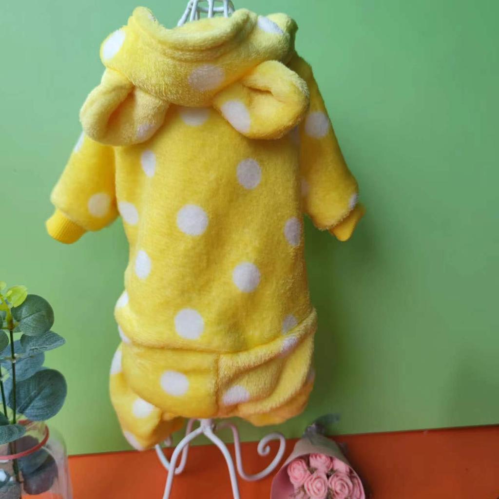 Dog clothes autumn and winter new small and medium-sized dog double-sided flannel teddy VIP pieces